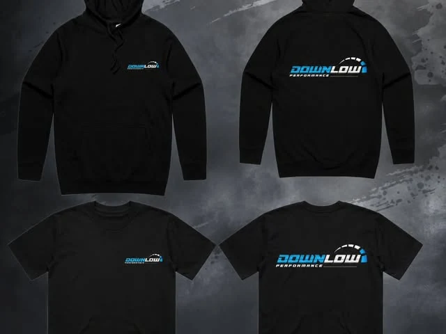 Downlow Performance hoodies and tees