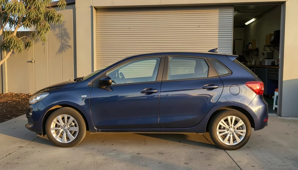 The same car after the repair