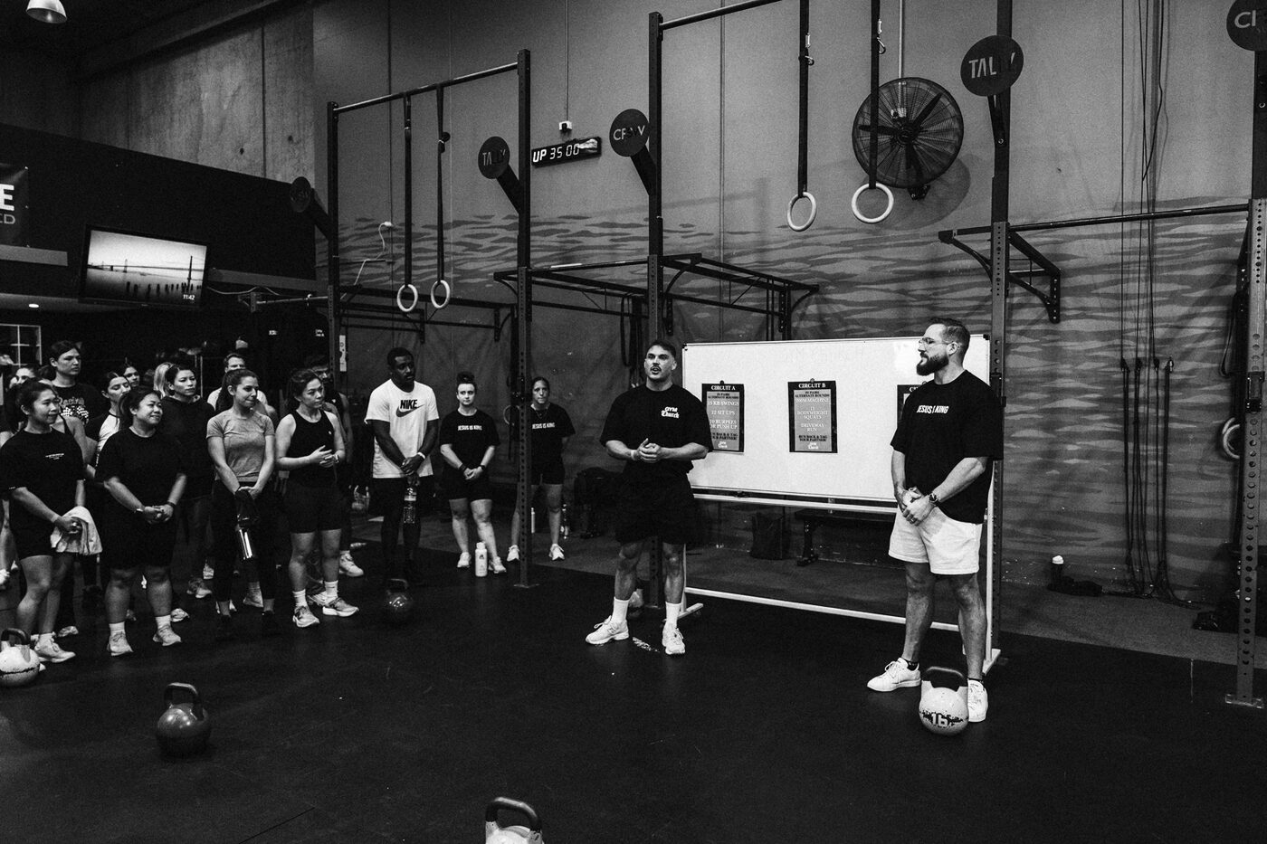 Gym Church training floor