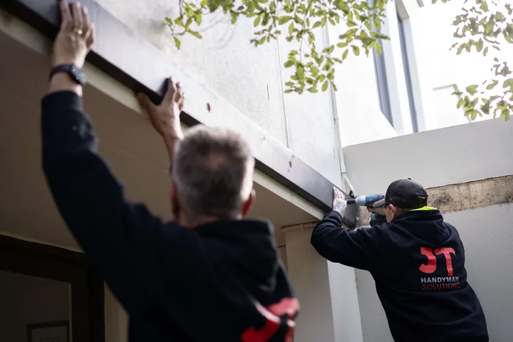 The JT team completing works in-house