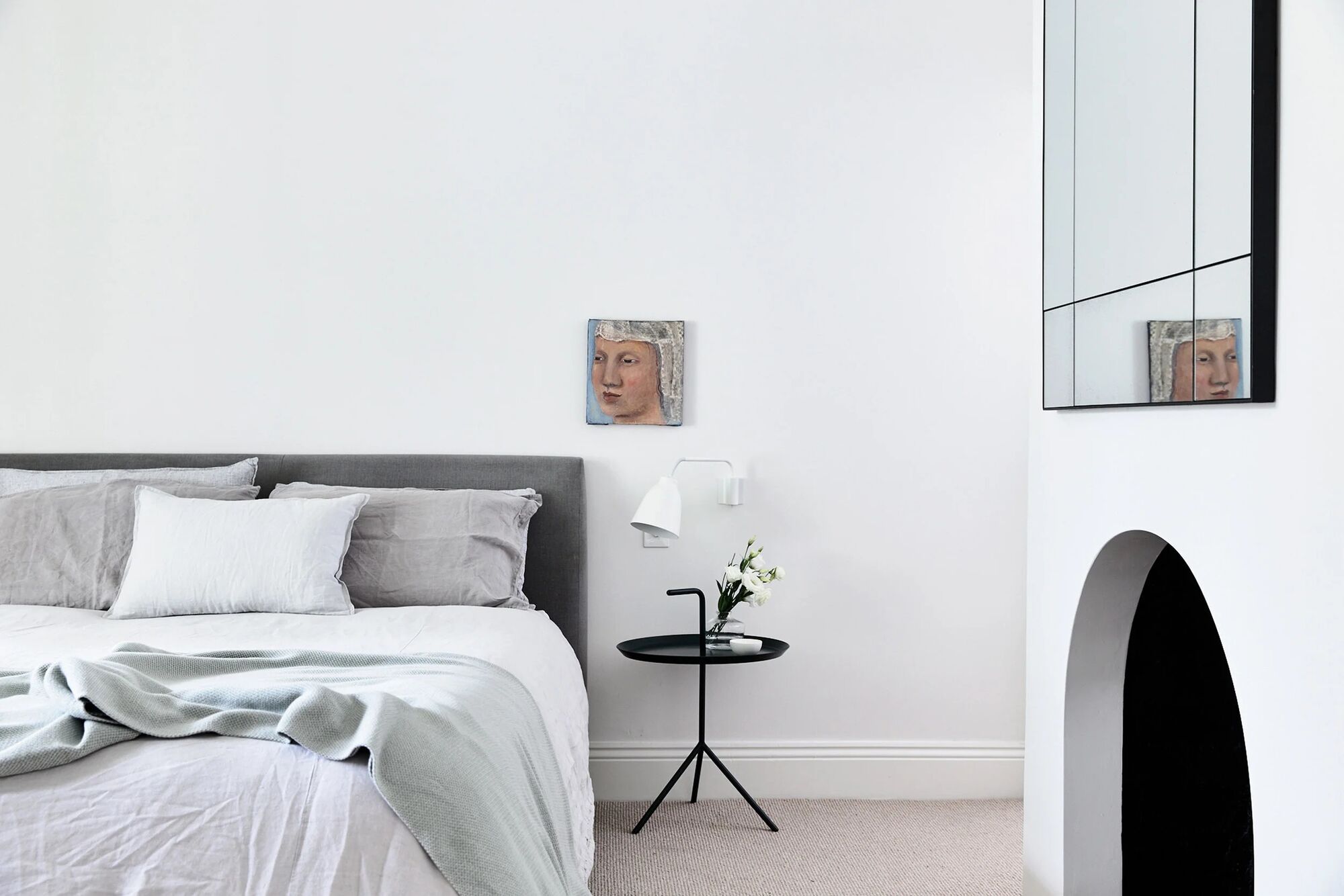 Glen Iris — an interior space of the renovated home held in even light