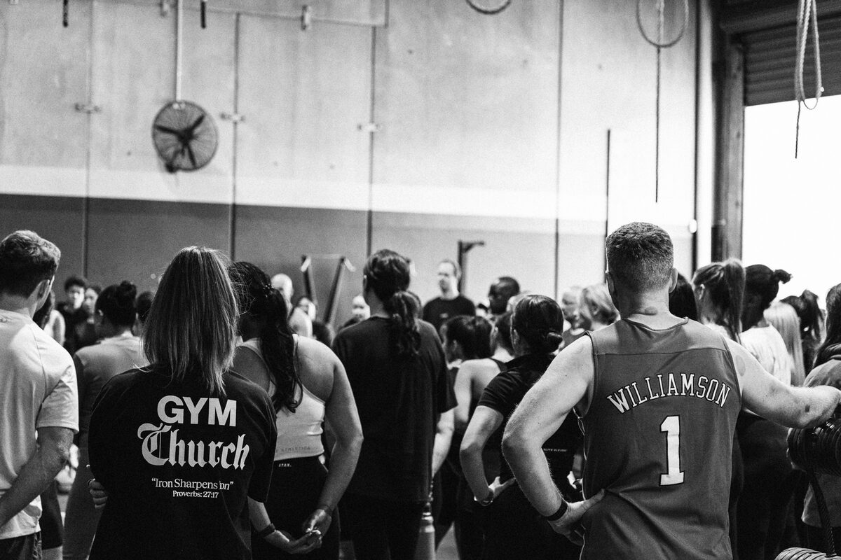 Training at Gym Church