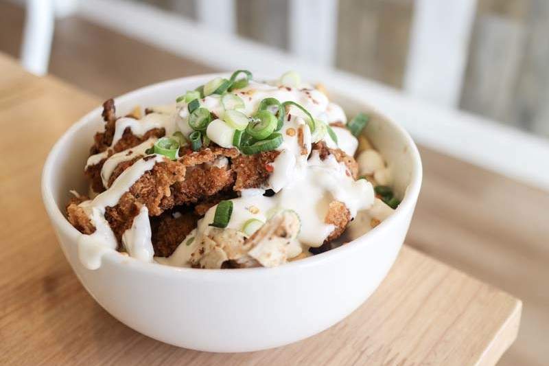Gangnam style loaded fries