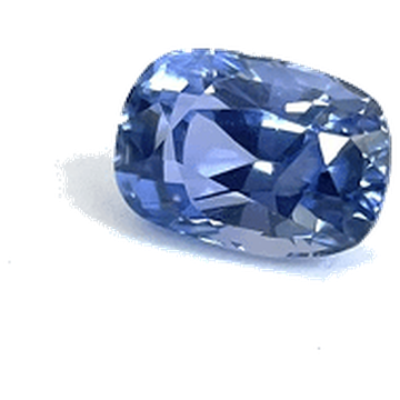 A blue Ceylon sapphire