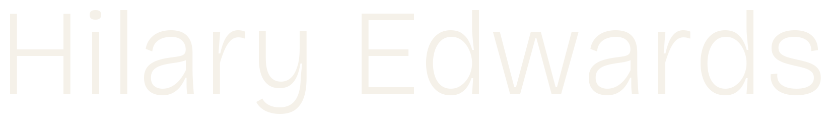 Hilary Edwards