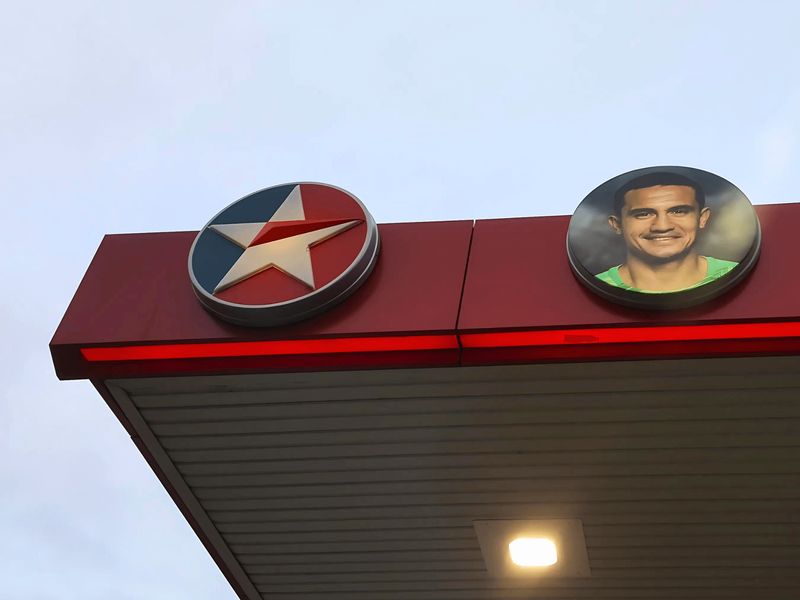 Caltex South Melbourne detail