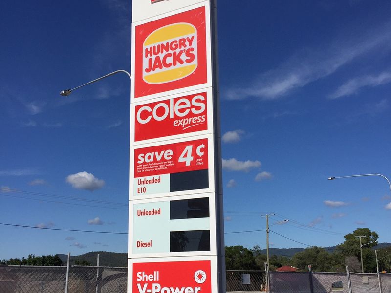Shell Coles Express Ormeau detail