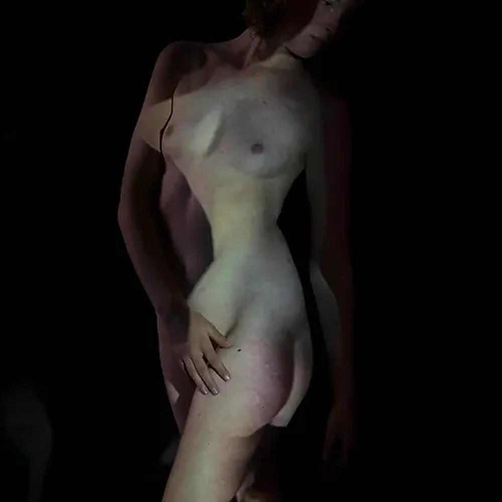 Figure Study · Charcoal, framed by Studio9Art