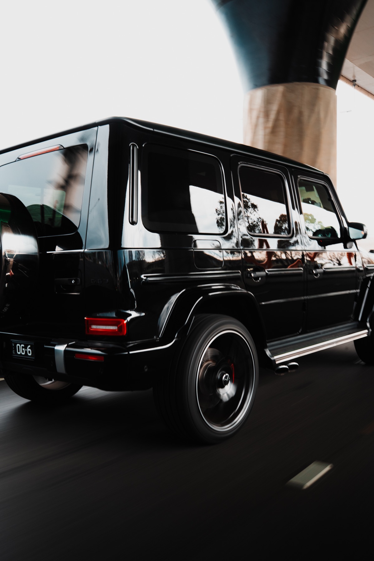 G-Wagon — On the move, CBD fringe