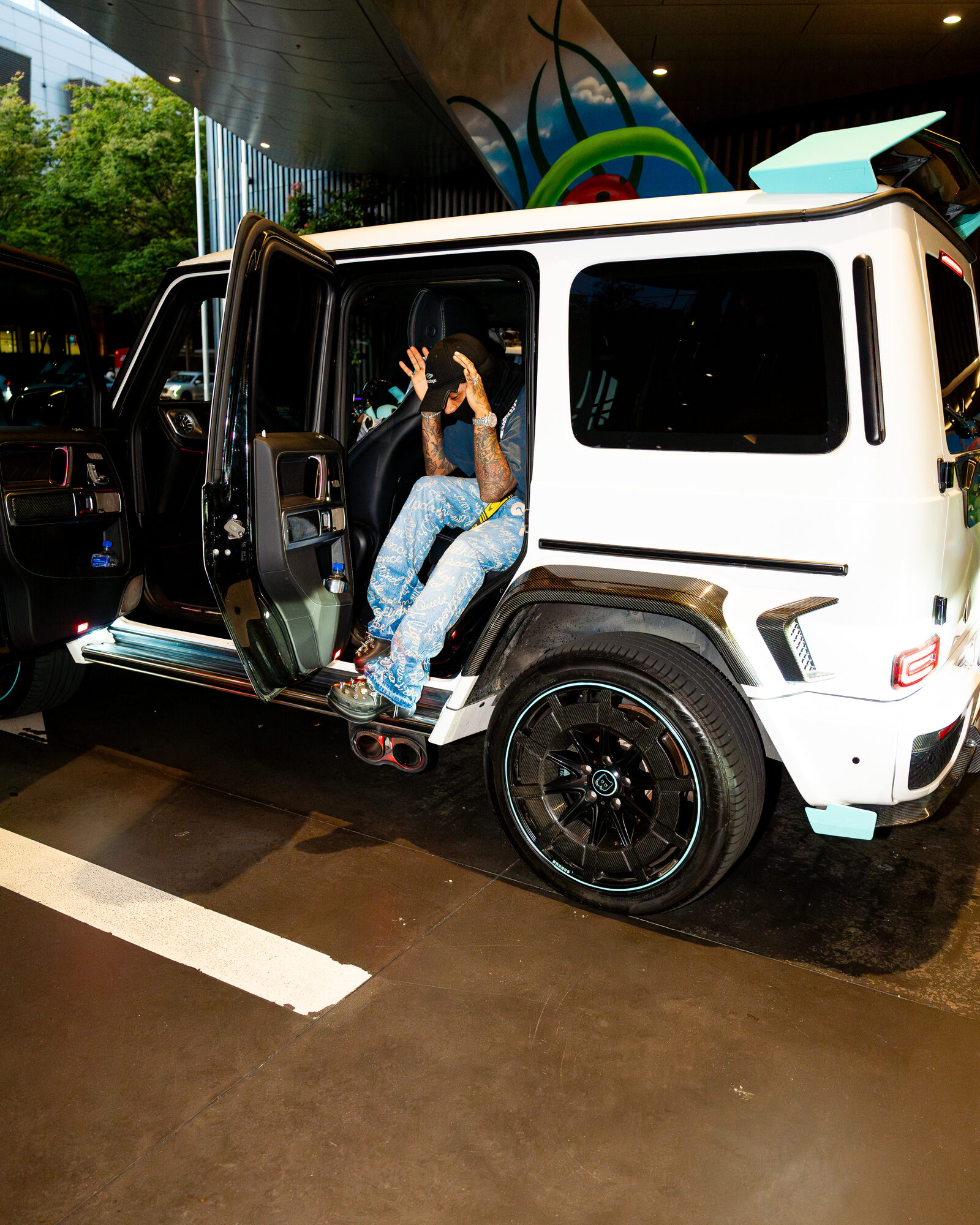 Brabus G Wagon, Artist arrival, Melbourne venue