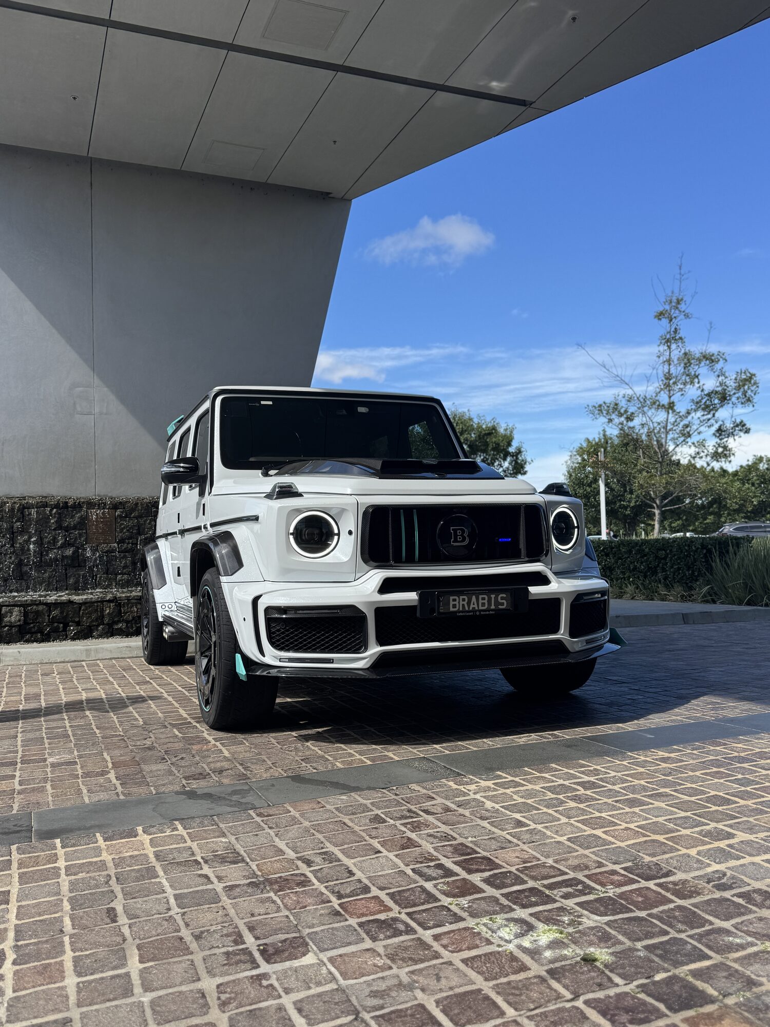 Brabus G Wagon, white