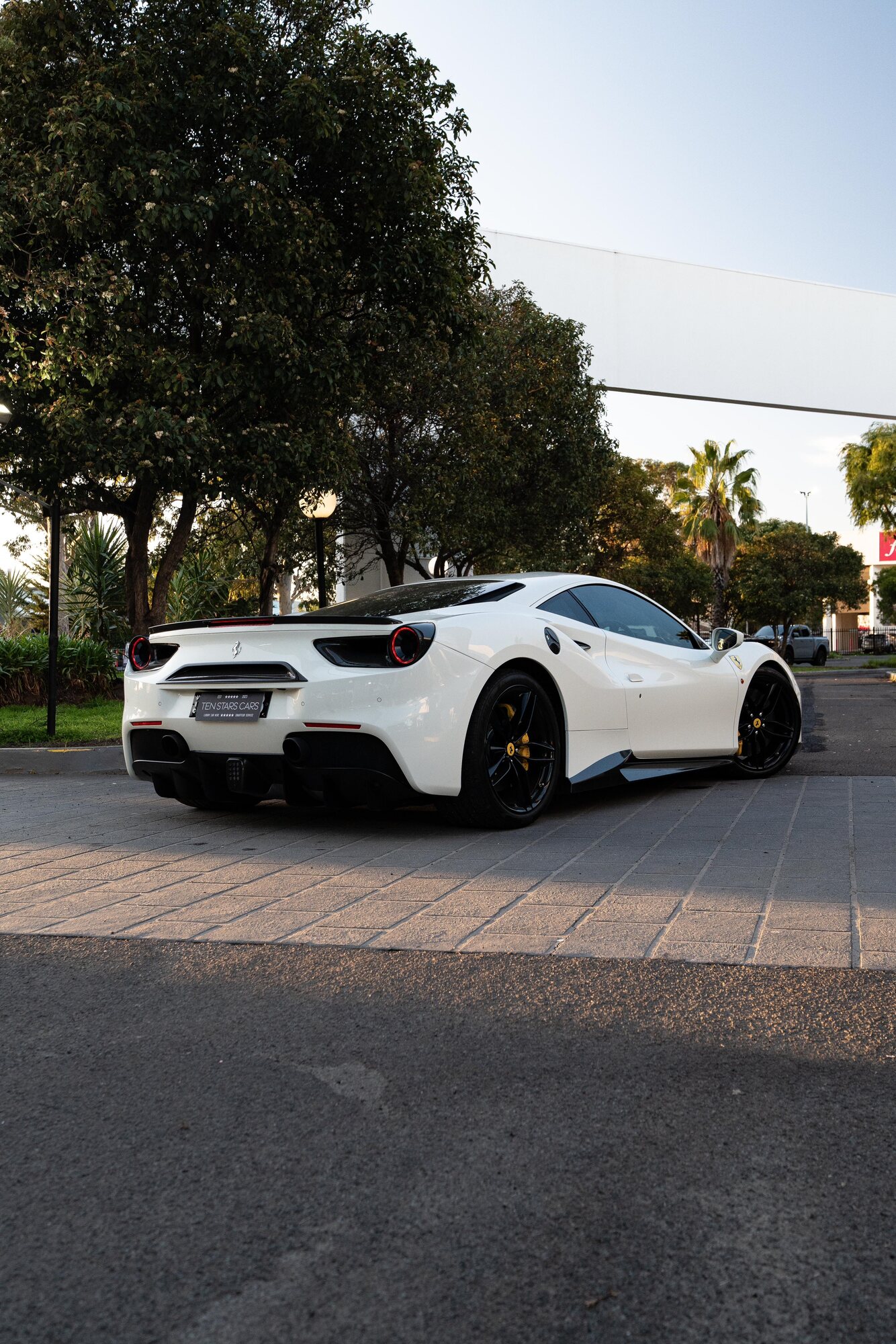 Ferrari 488 GTB Coupe, photographed by Ten Stars Cars