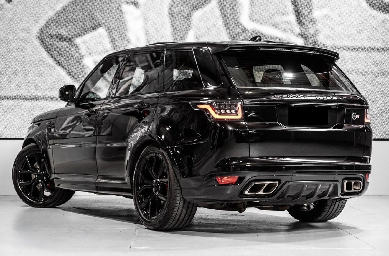 Range Rover Sport SVR, black