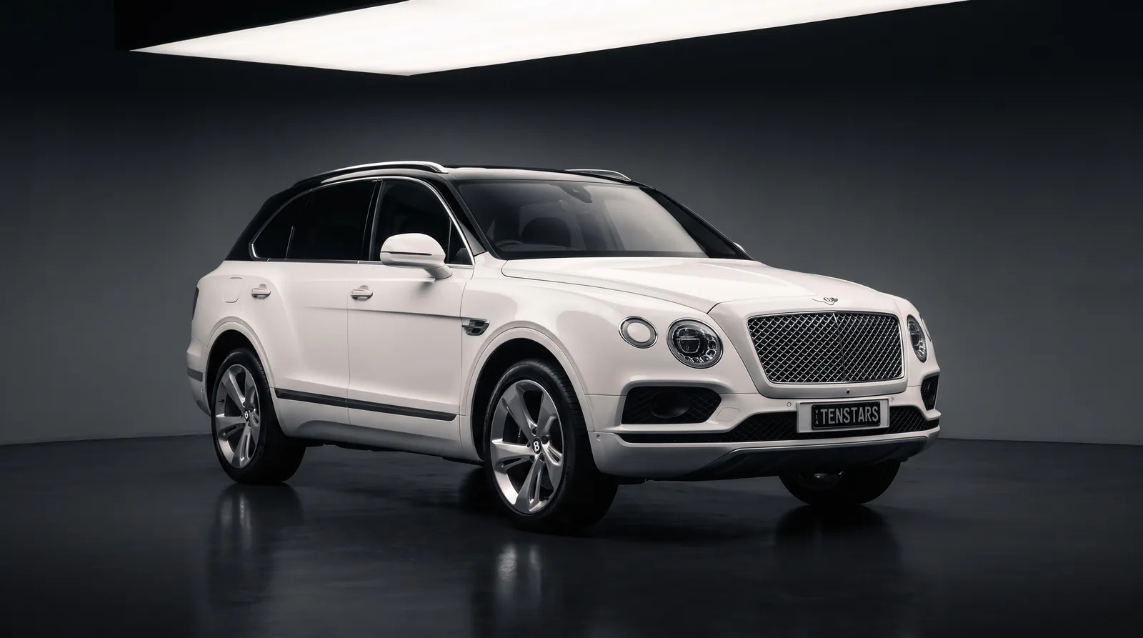 Bentley Bentayga V8 in the Ten Stars Cars showroom